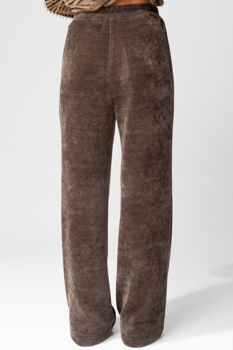 Брюки Laikony L-693-2 капучино+кант