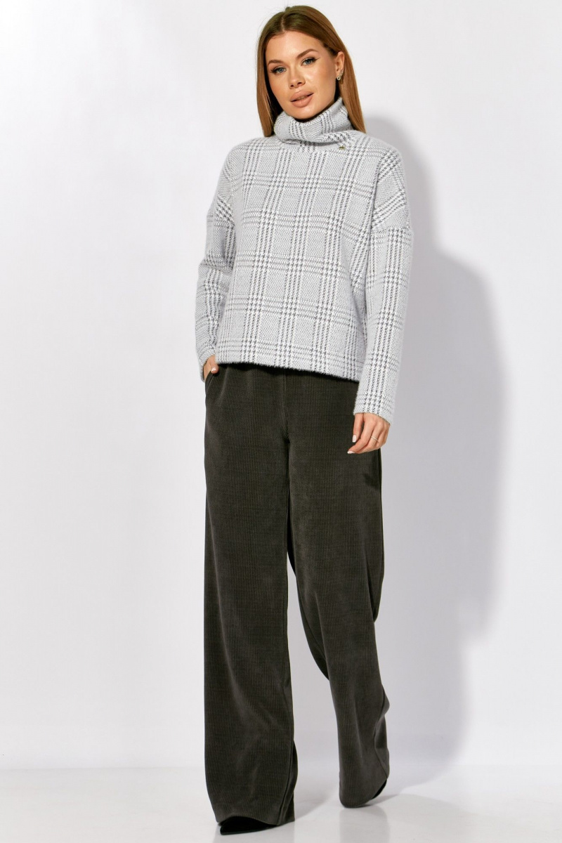 Брюки Laikony L-693-2 серый