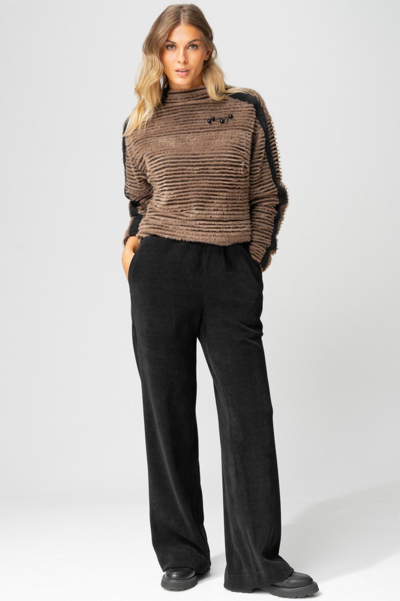 Брюки Laikony L-693-2 черный