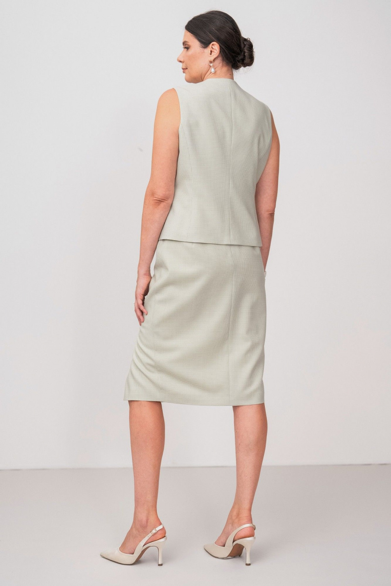 Жилеты FASHION CENTRE Пш-4133 эвкалипт