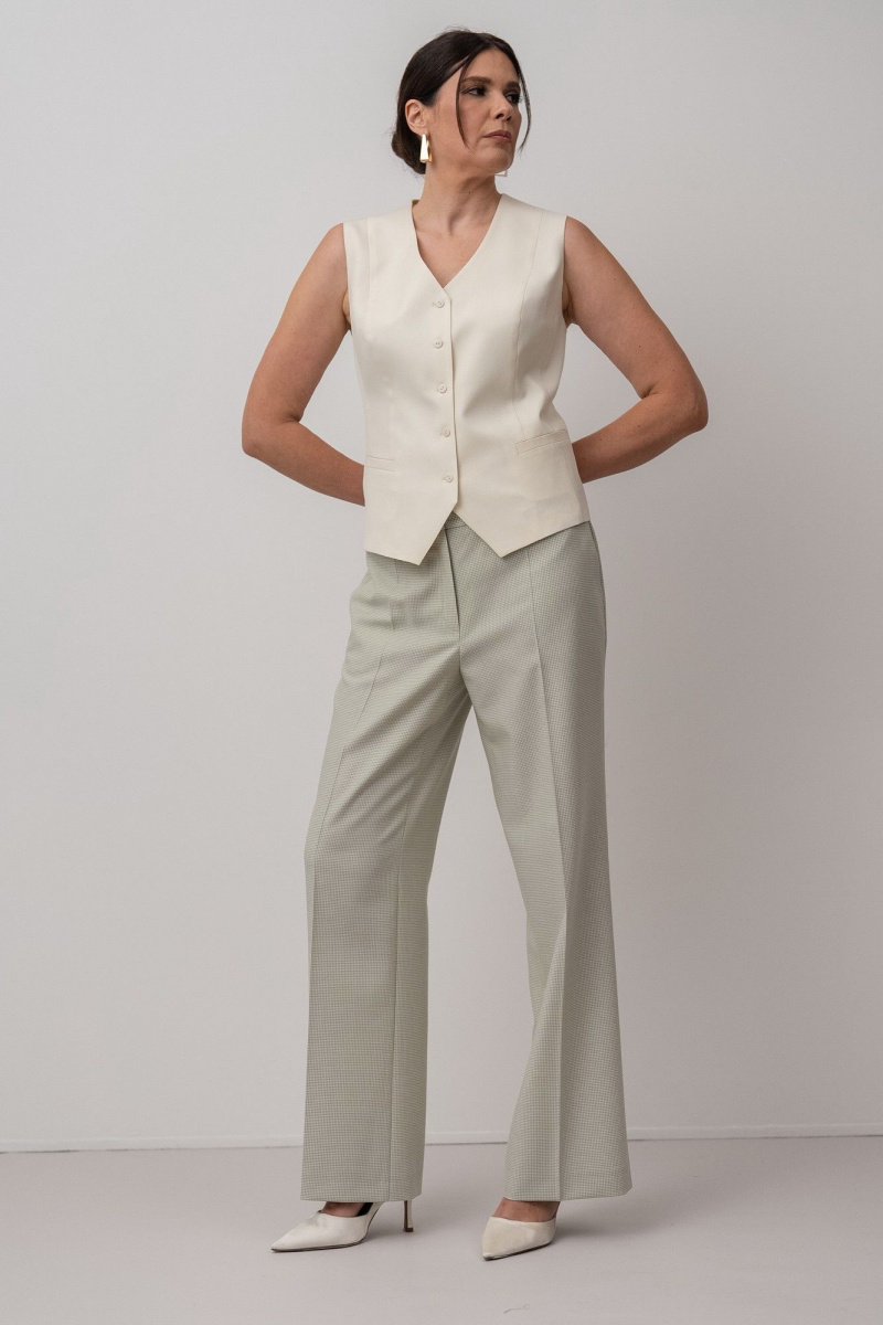 Брюки FASHION CENTRE Пш-4134 эвкалипт