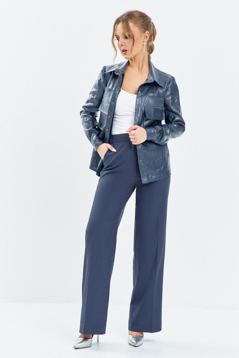 Брючный комплект Euromoda 653 синий