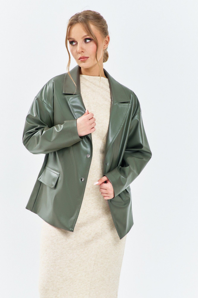 Жакеты Euromoda 655 хаки