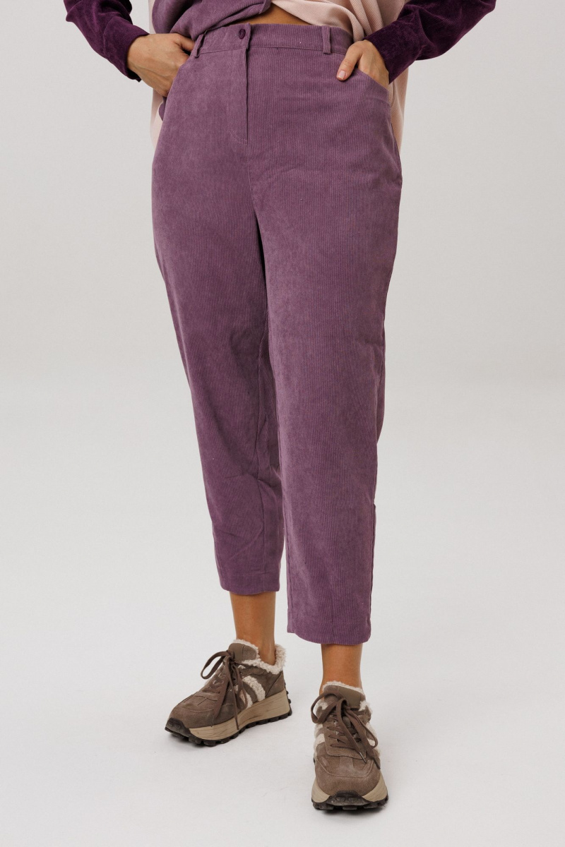 Брюки Anelli 1747 цветение_сирени