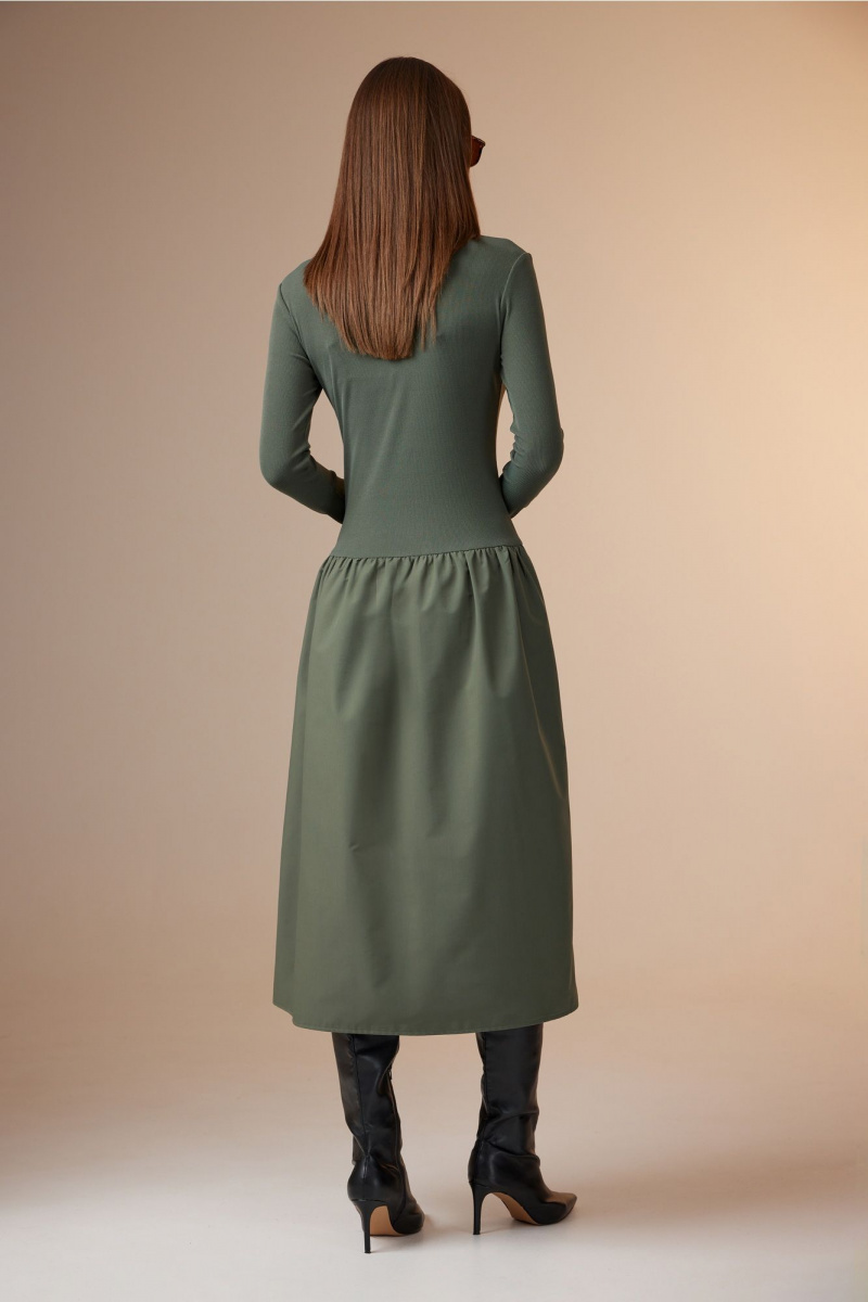 Платья N.O.W. 1621 хаки