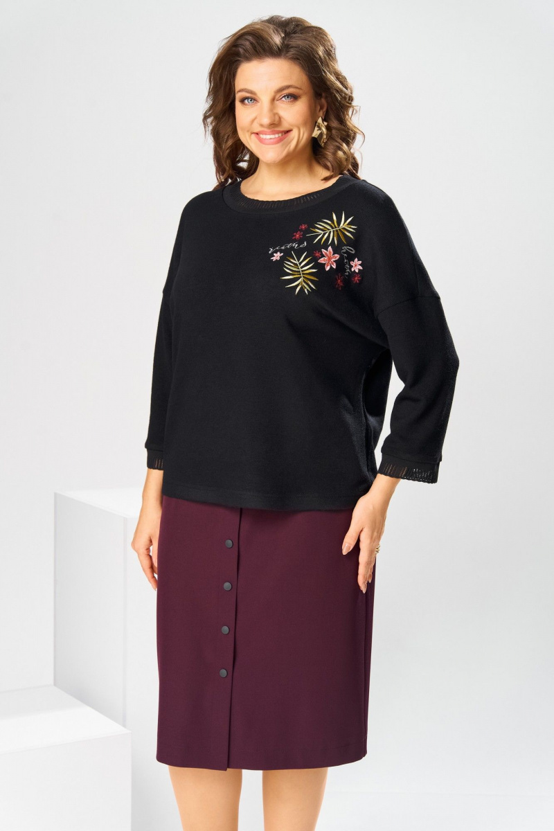 Юбочный комплект Romanovich Style 2-2045 бордовый