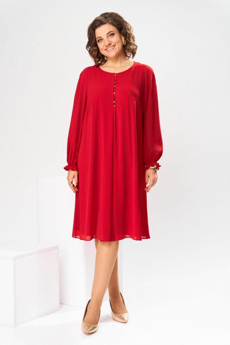 Платья Romanovich Style 1-2070 красный