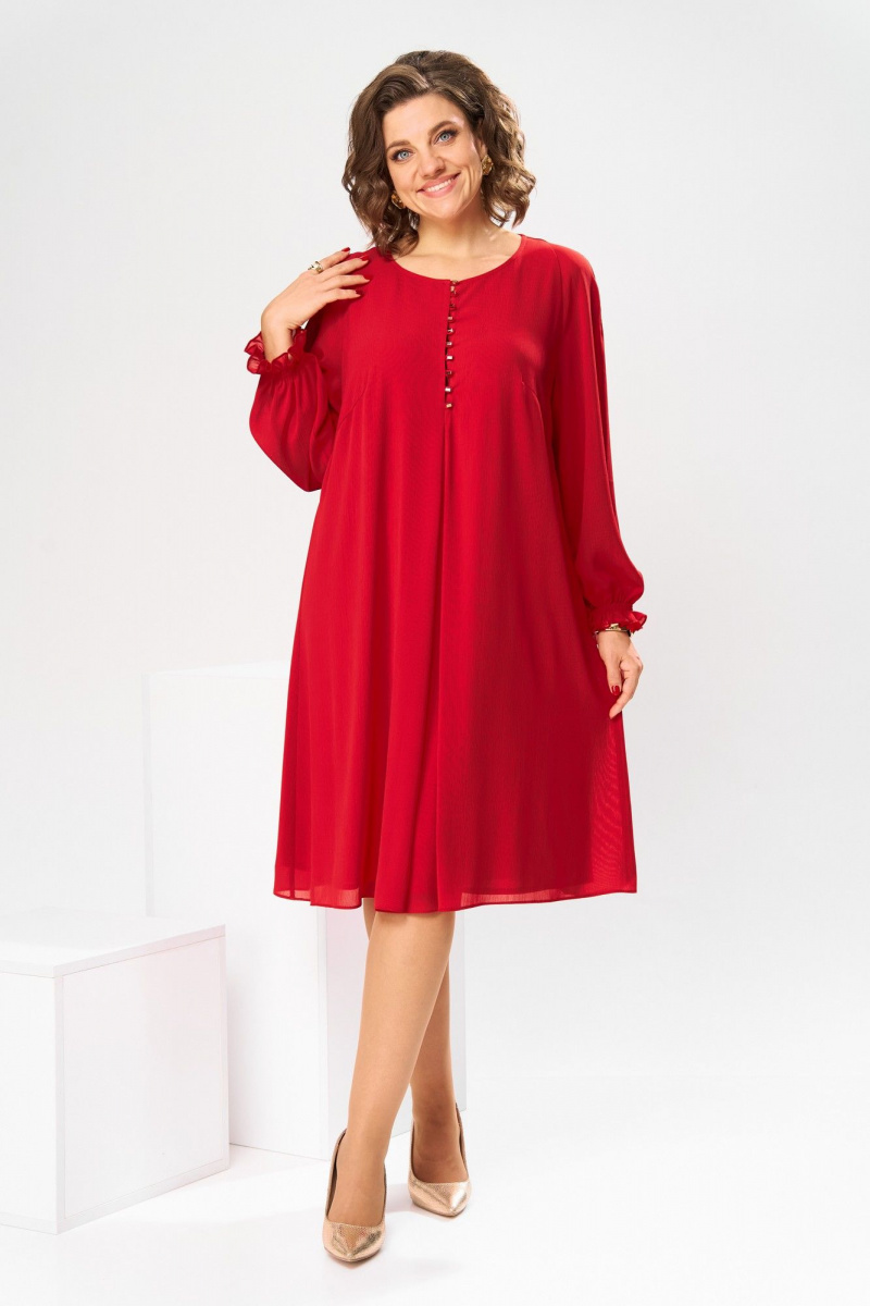Платья Romanovich Style 1-2070 красный