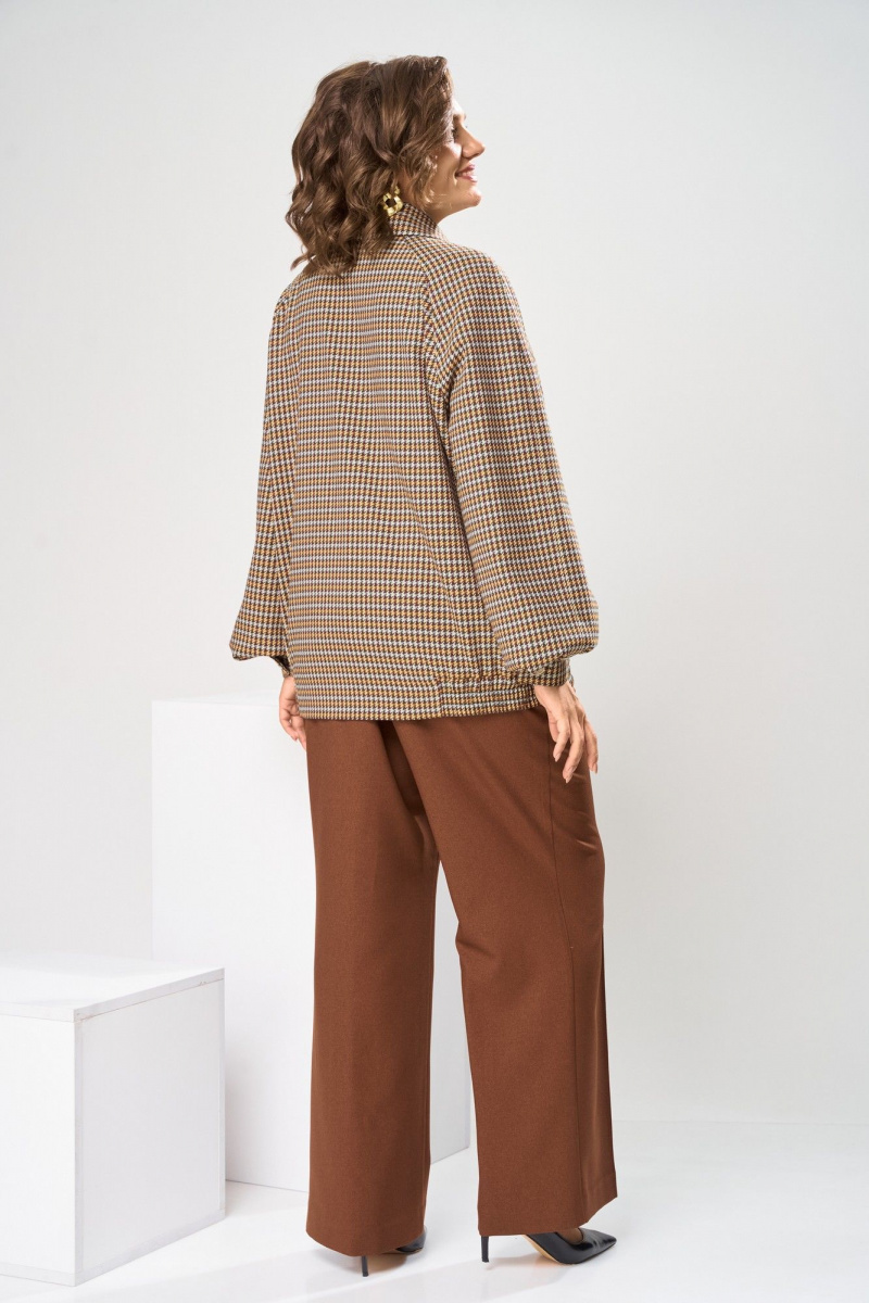 Брючный костюм Romanovich Style 2-2861 полынь