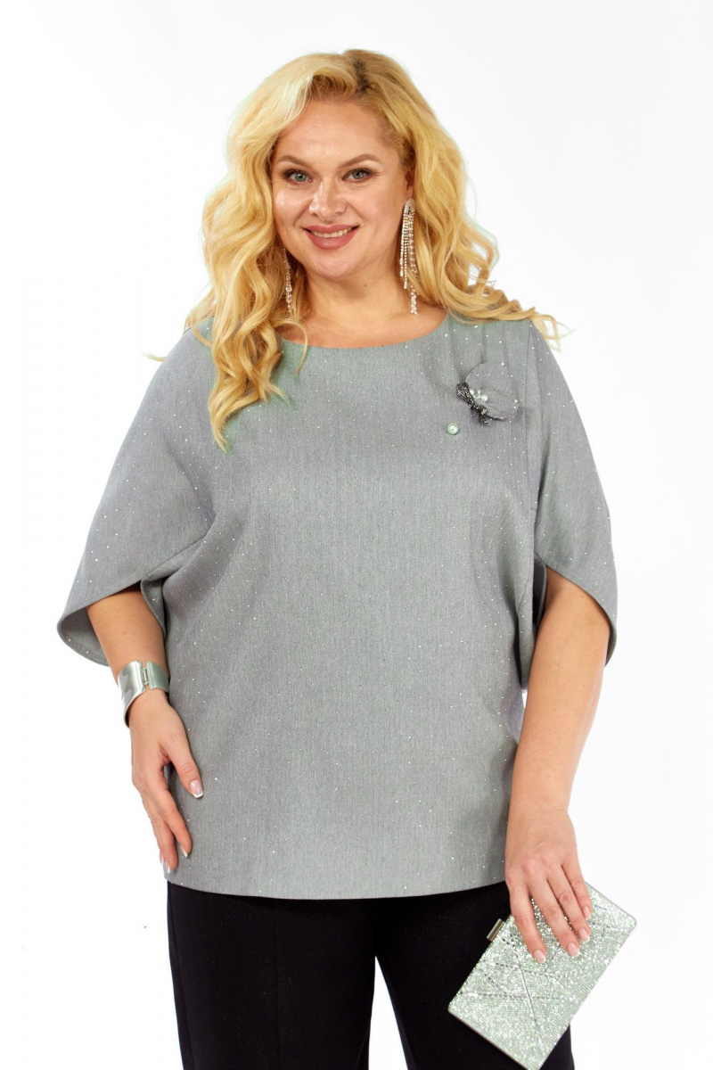 Блузы Элль-стиль 2436а серый