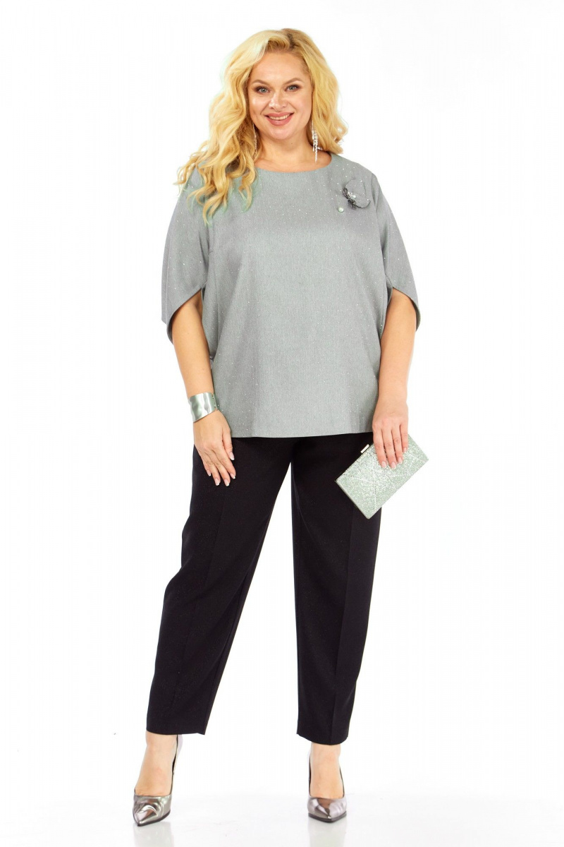 Блузы Элль-стиль 2436а серый