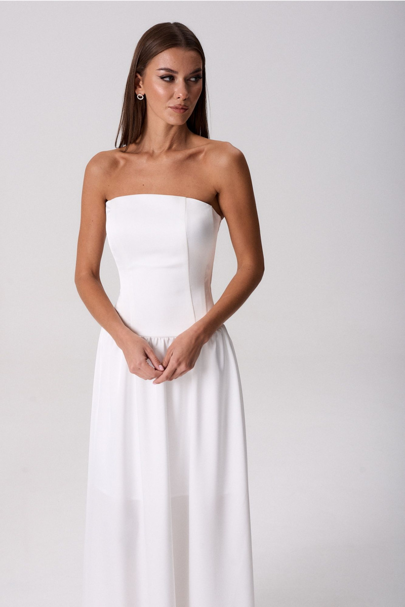 Платья Lady Line 1525 молочный