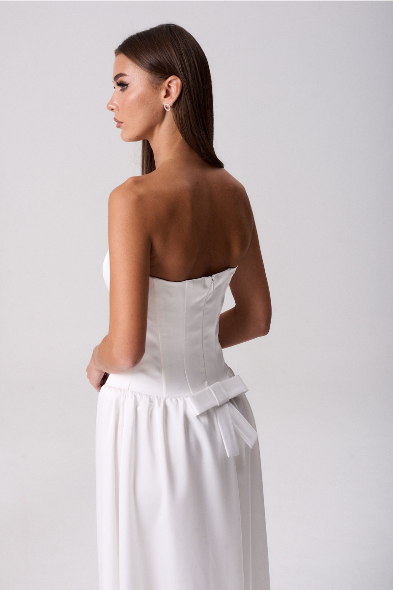 Платья Lady Line 1525 молочный