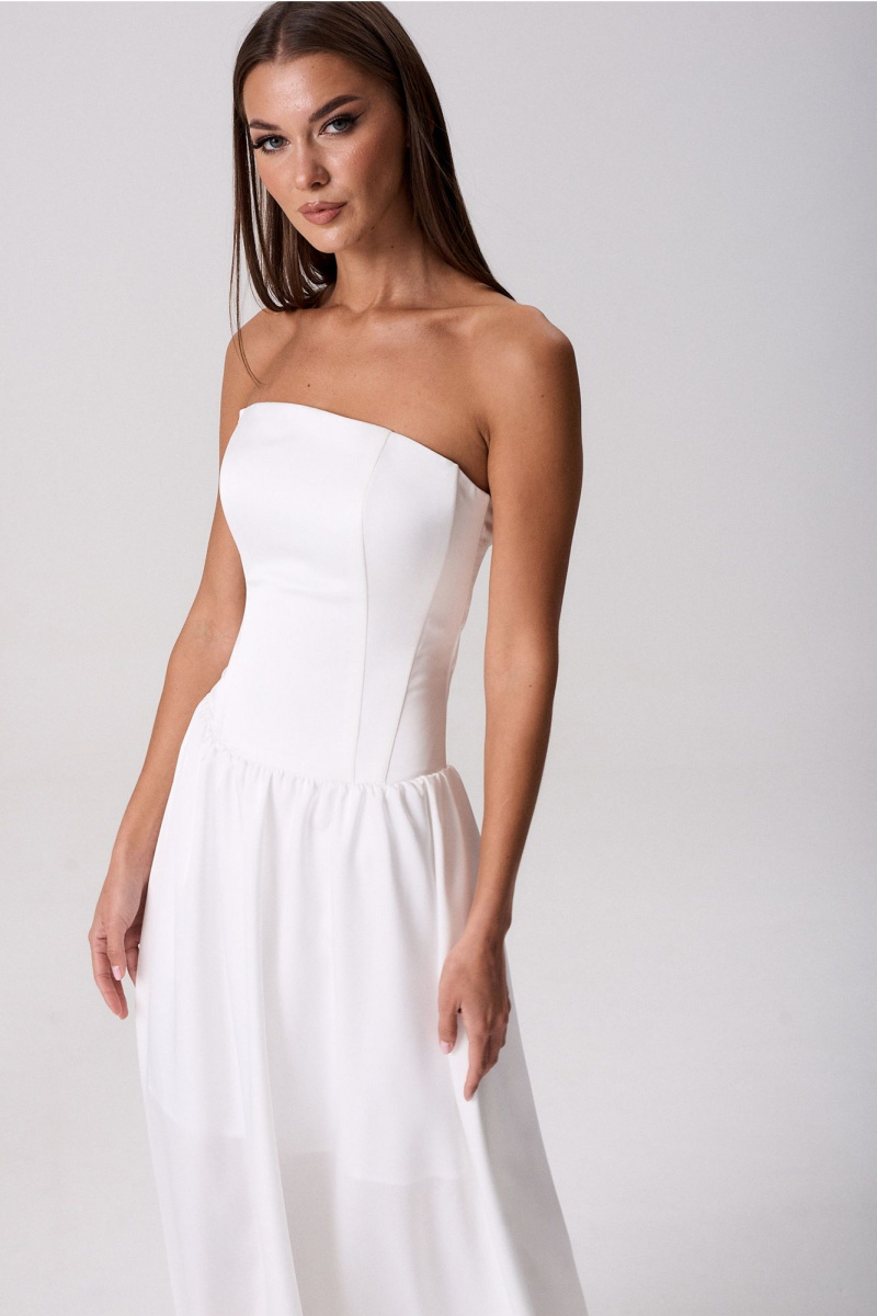 Платья Lady Line 1525 молочный