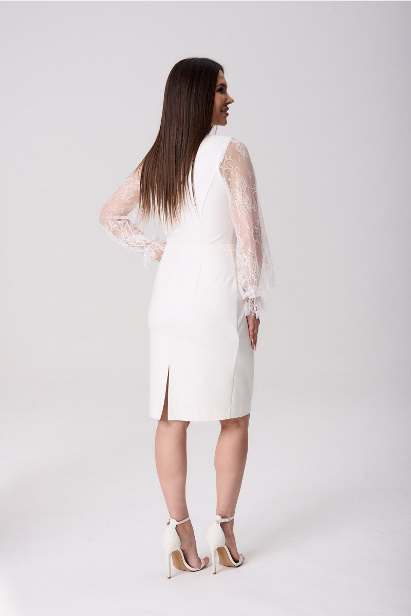 Платья Lady Line 1925 молочный