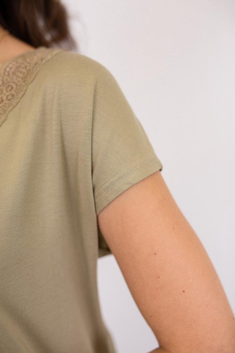 Пижамы Купалинка 698103.158-164 к.хаки,набивка