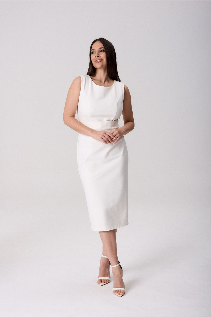 Платья Lady Line 2025 молочный