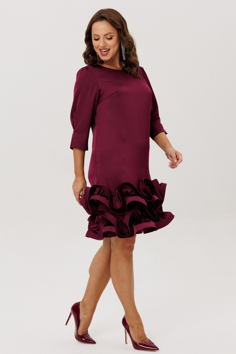 Платье Mubliz 291 бордовый