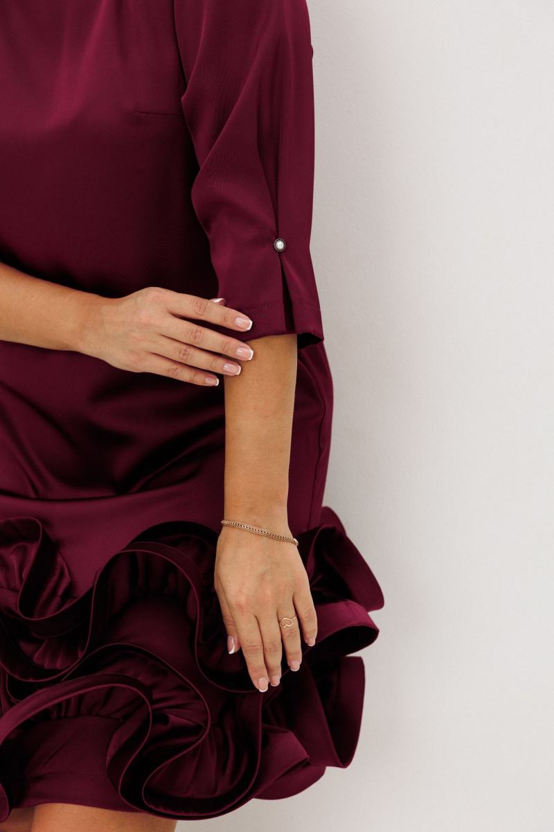 Платье Mubliz 291 бордовый