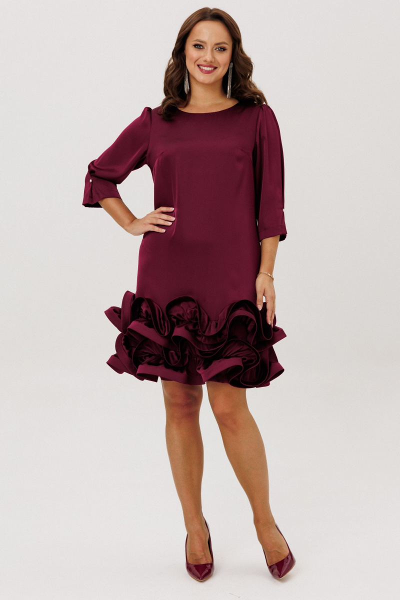 Платье Mubliz 291 бордовый