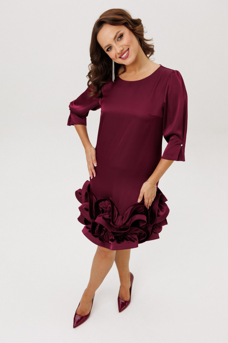 Платье Mubliz 291 бордовый