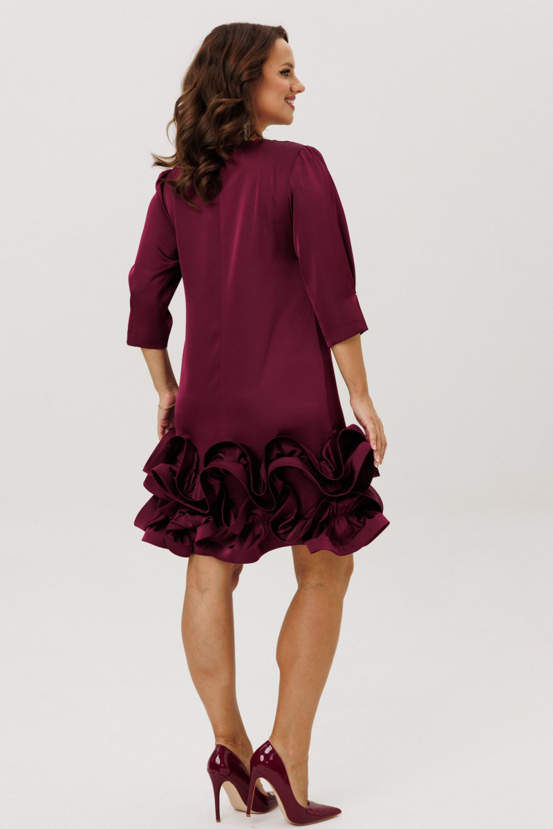 Платье Mubliz 291 бордовый