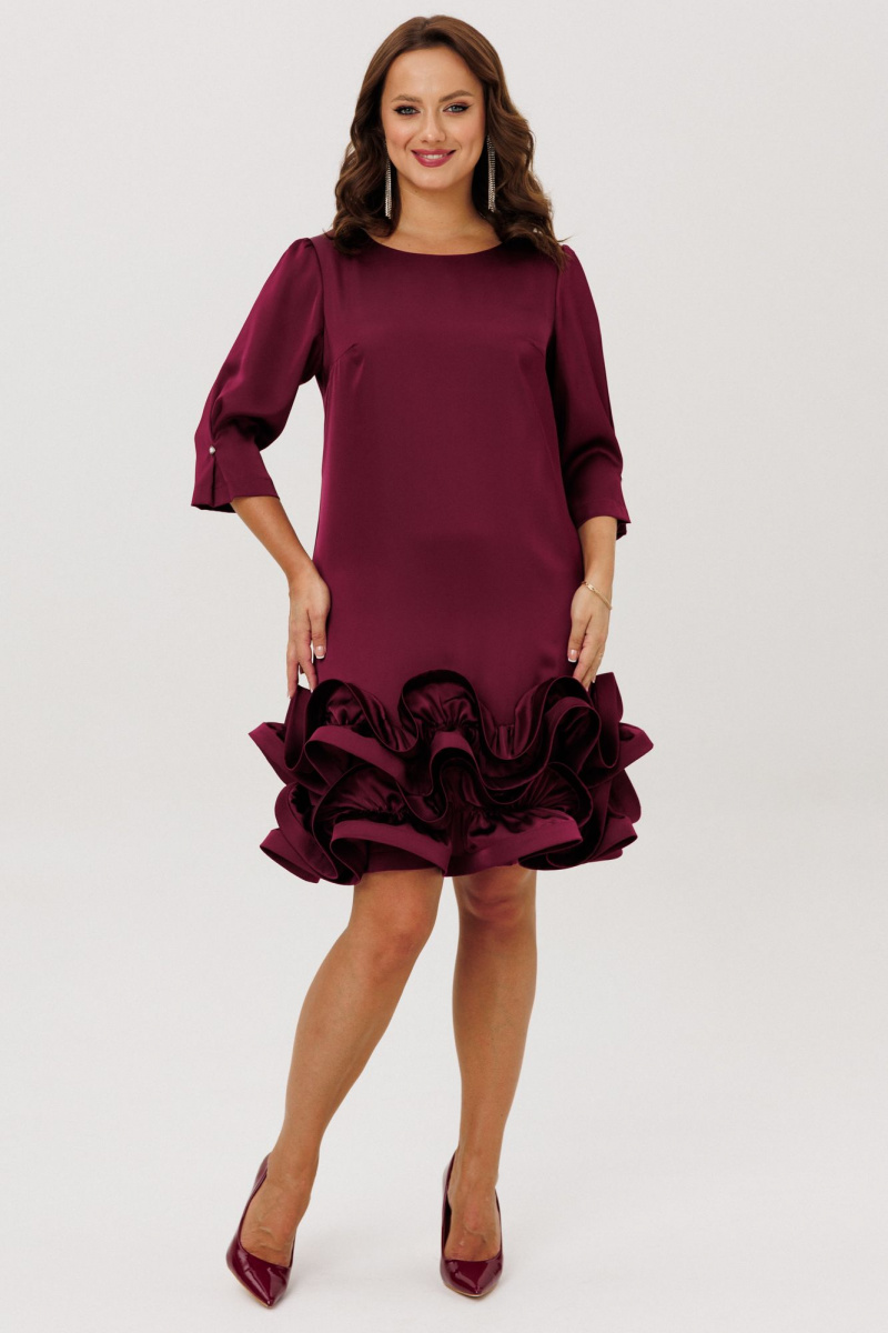Платье Mubliz 291 бордовый