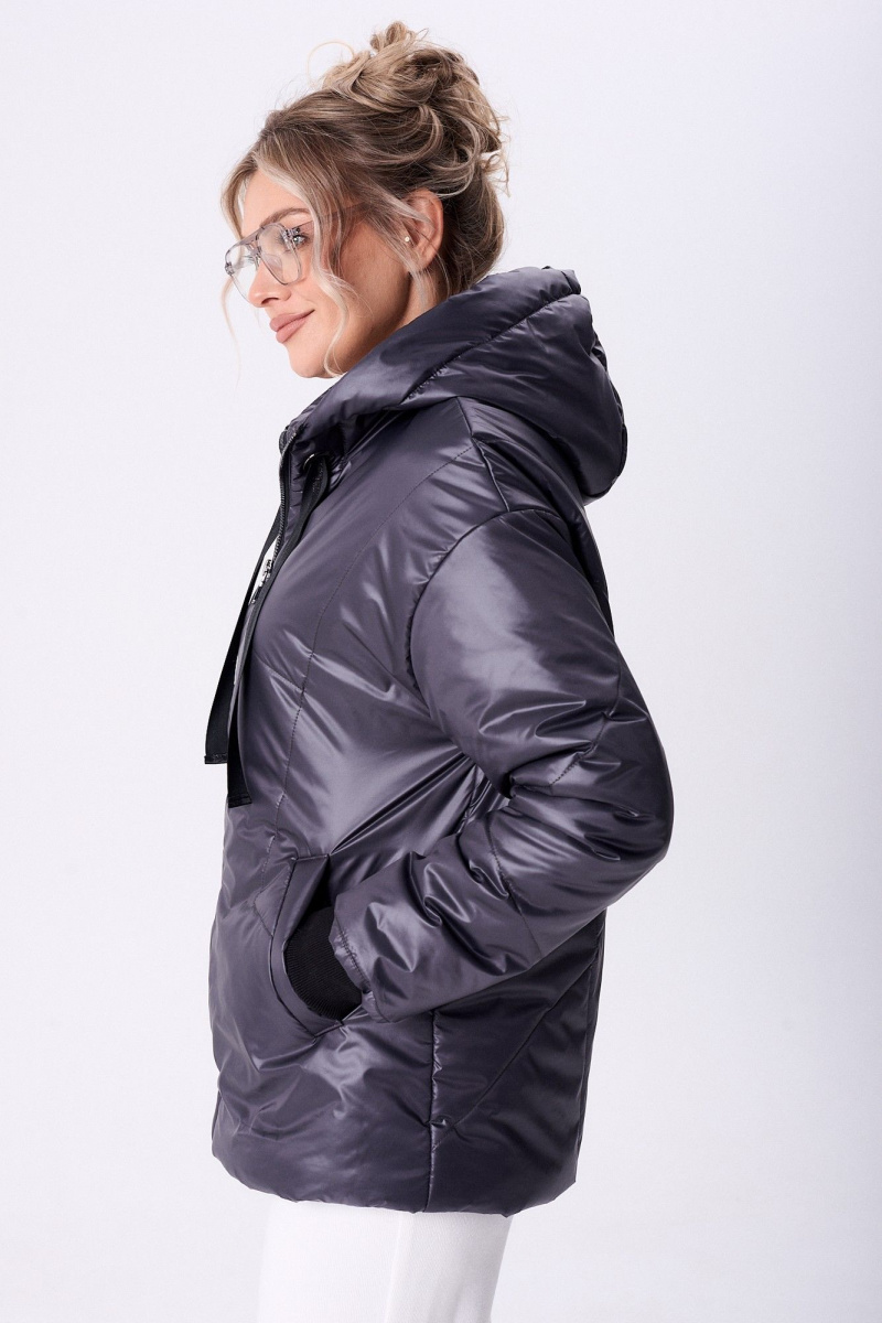Женская куртка Диомант 1895 мокрый_асфальт