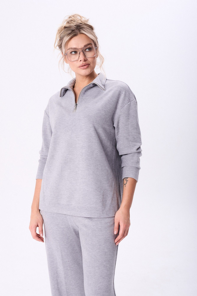 Брючный комплект Диомант 2107 серый