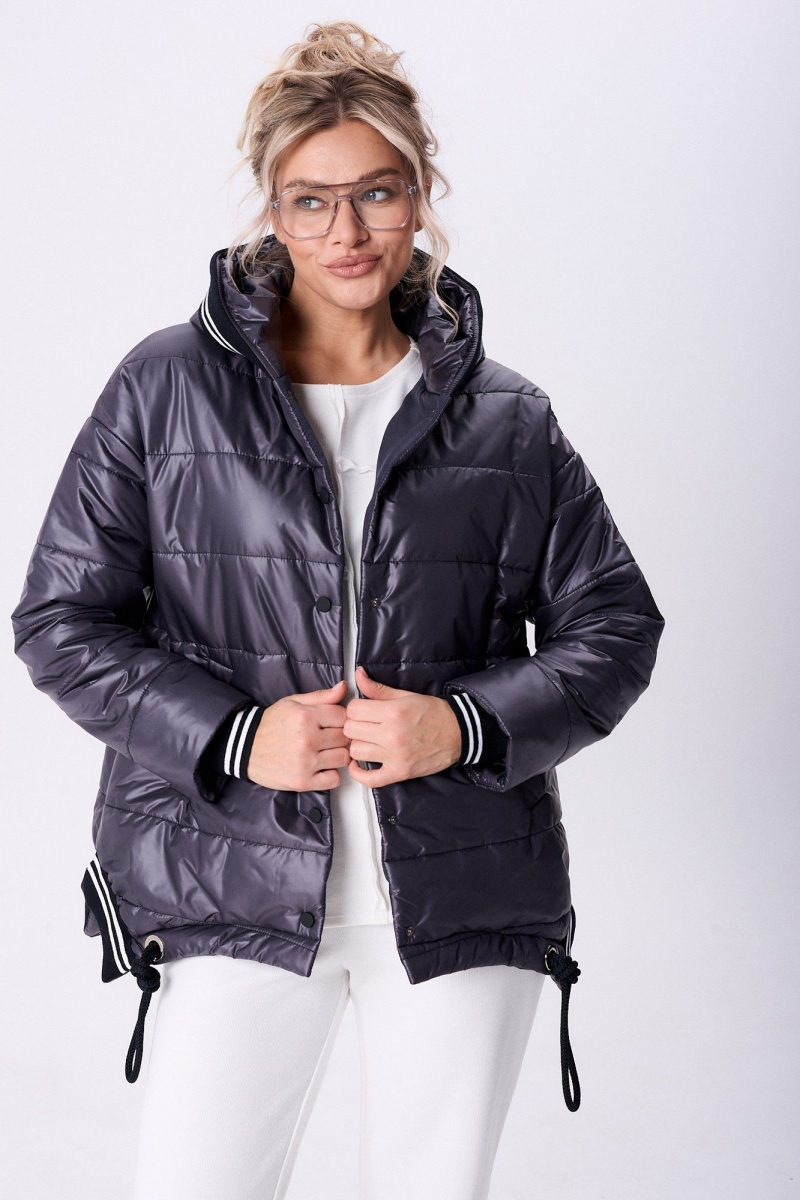 Женская куртка Диомант 1930 мокрый_асфальт