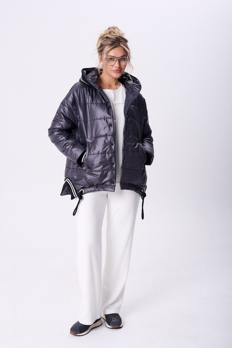 Женская куртка Диомант 1930 мокрый_асфальт