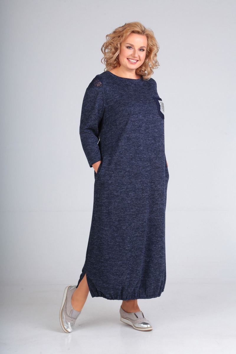 Платья СиБон 0182 синий