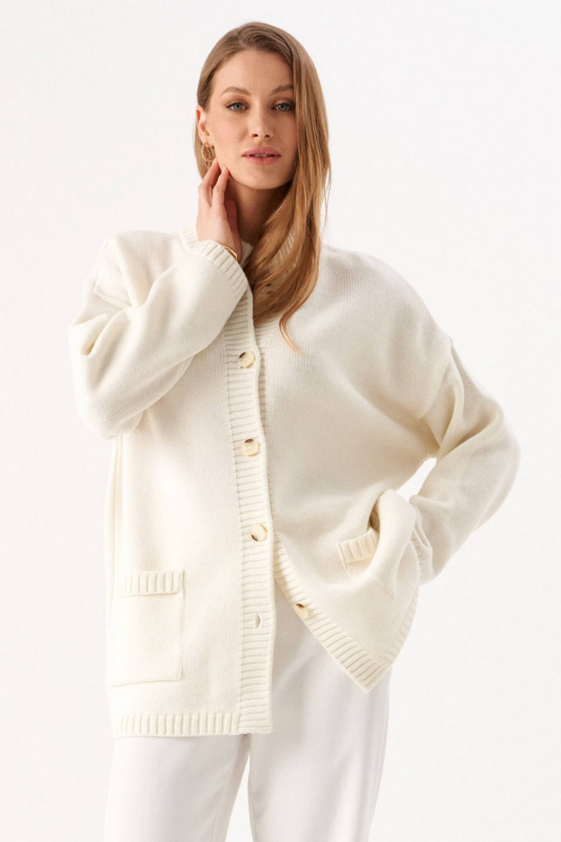 Кардиганы Romgil РВ0268-ШЕ5 молочный