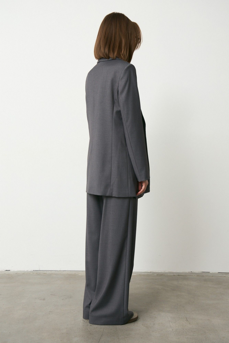 Брючный костюм Luitui R4049 темно-серый