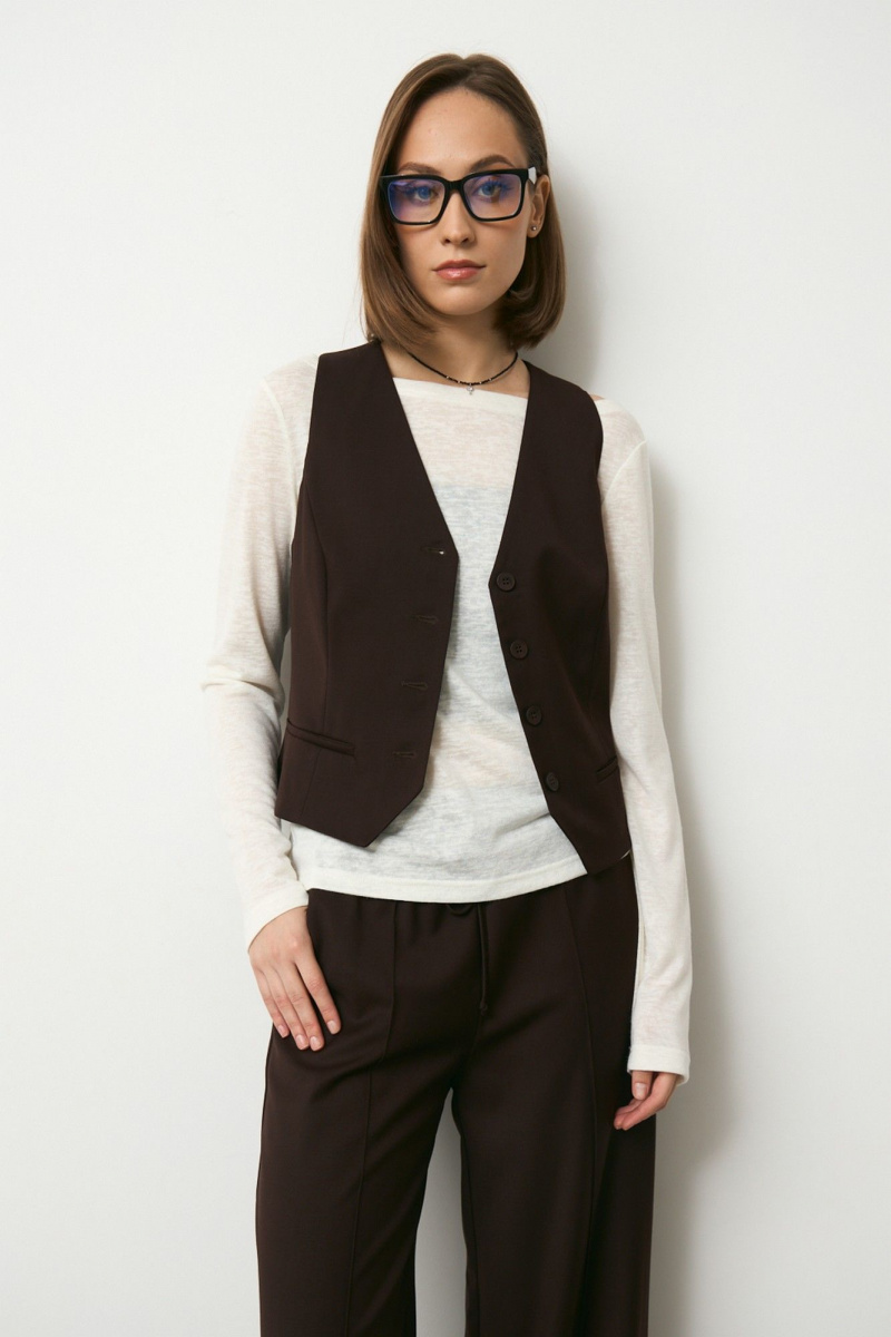 Жилеты Luitui R3010 коричневый