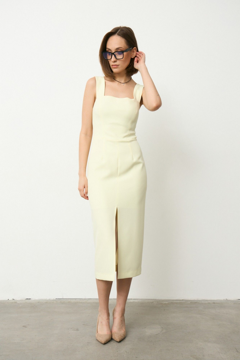 Платья Luitui R1055 желтый