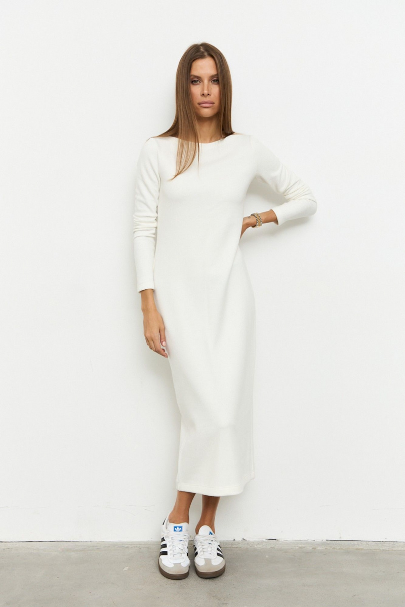 Платья Luitui R1097 молочный