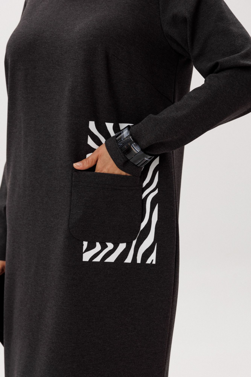 Платья Anelli 1427.1 гравити_зебра