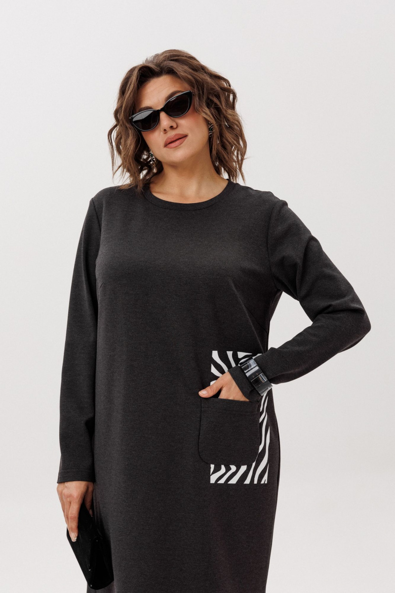 Платья Anelli 1427.1 гравити_зебра