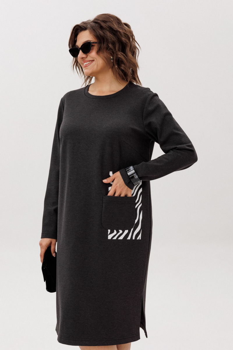 Платья Anelli 1427.1 гравити_зебра