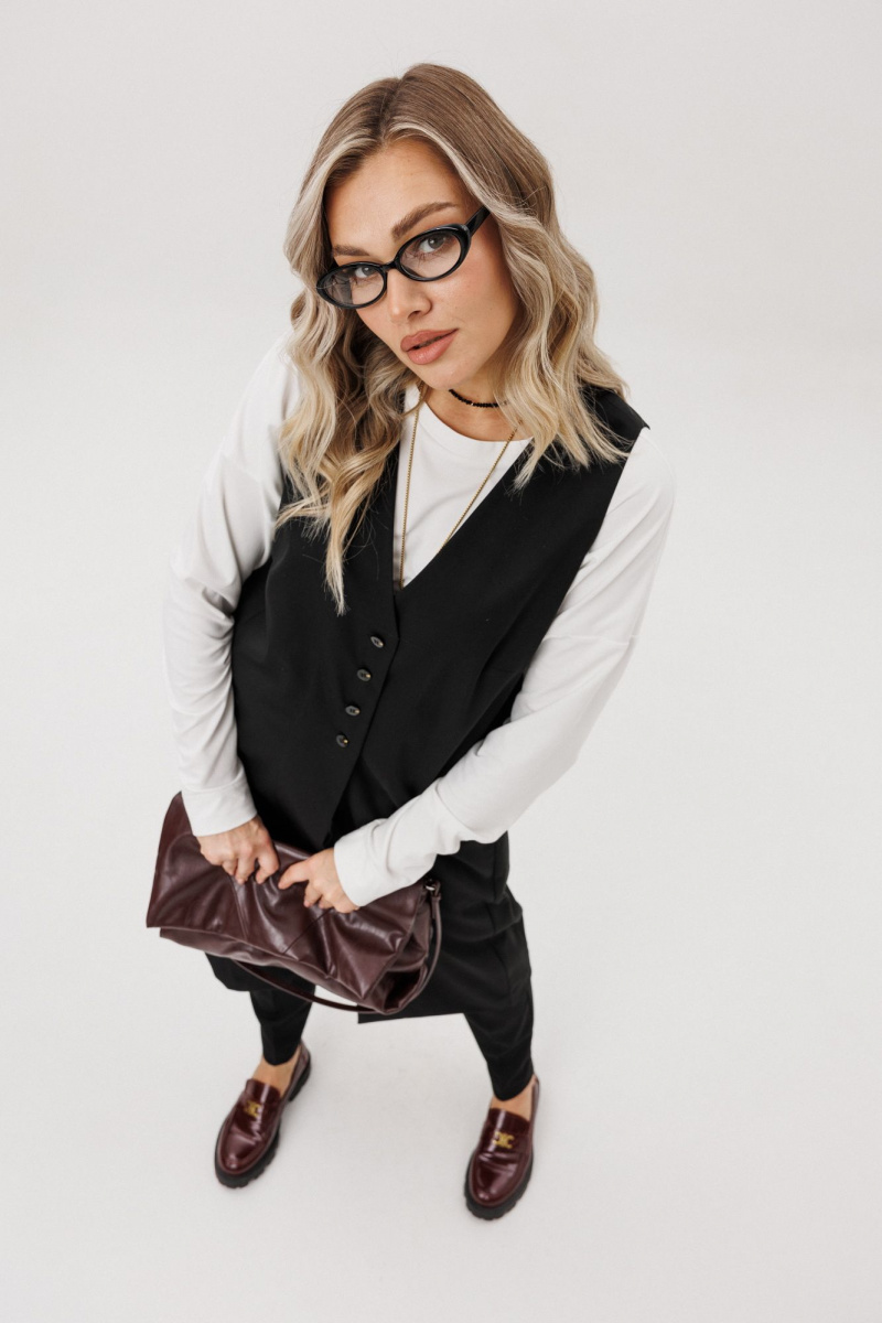 Женский комплект с верхней одеждой Ma Vie М-707 черный