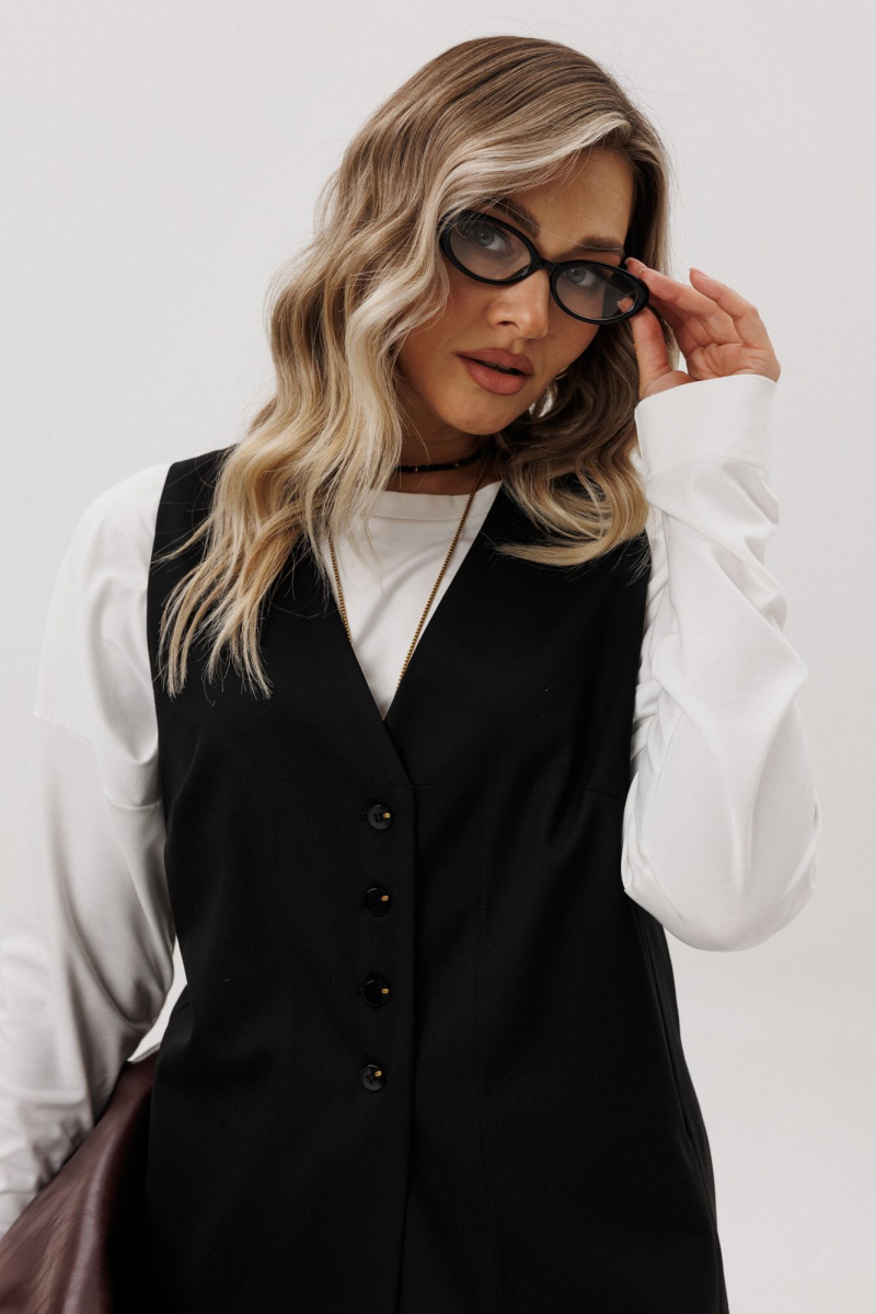 Женский комплект с верхней одеждой Ma Vie М-707 черный