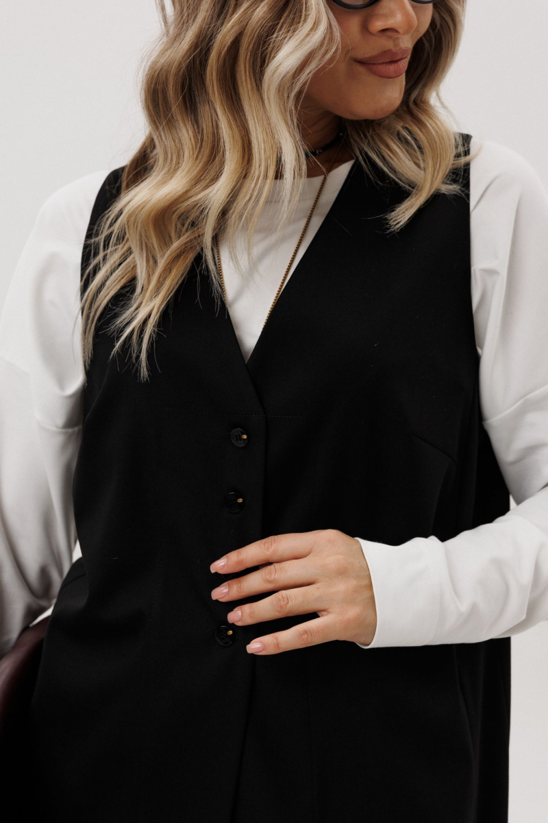 Женский комплект с верхней одеждой Ma Vie М-707 черный