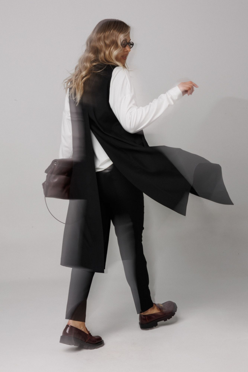 Женский комплект с верхней одеждой Ma Vie М-707 черный