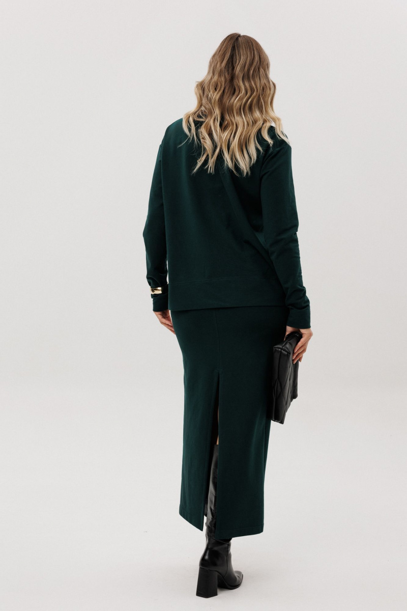 Юбочный комплект Ma Vie 713 изумрудный