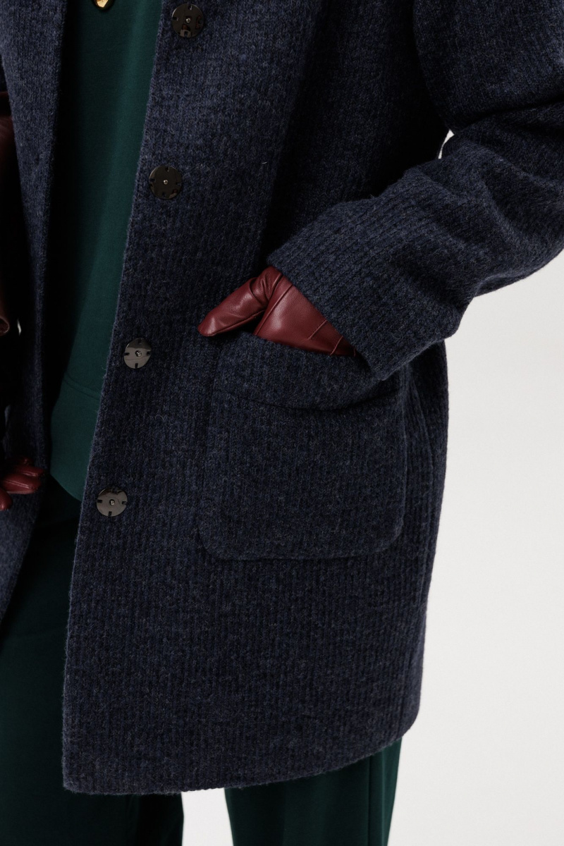 Женское пальто Ma Vie 714 синий