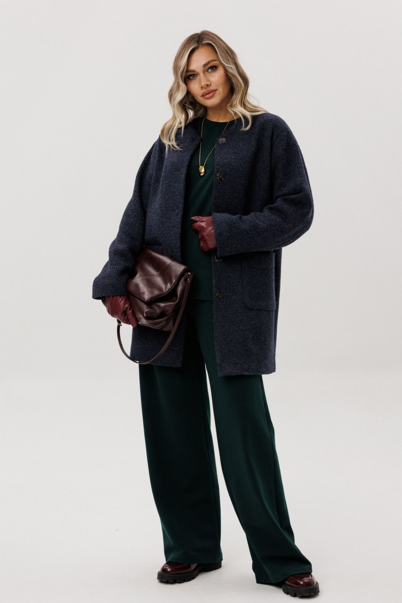 Женское пальто Ma Vie 714 синий