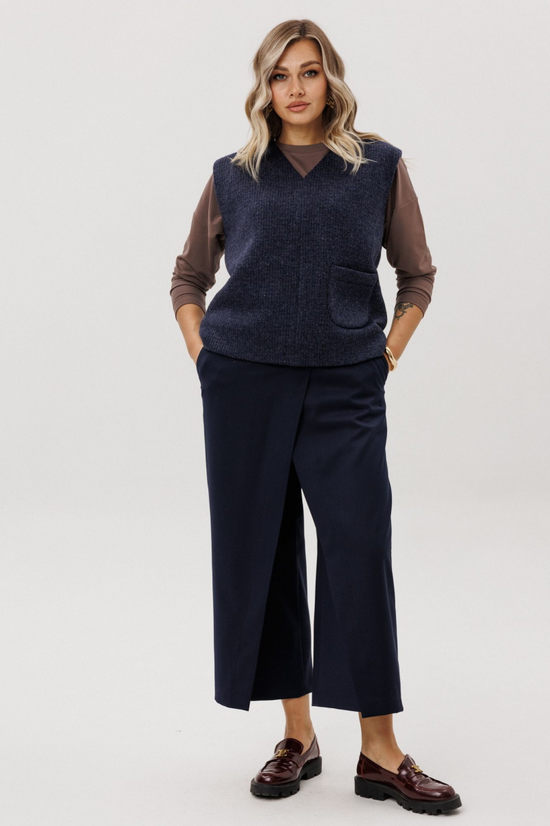 Жилеты Ma Vie М-718 синий