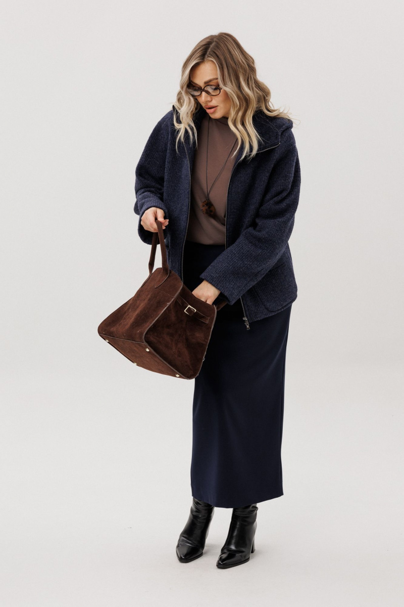 Женская куртка Ma Vie М-720 синий