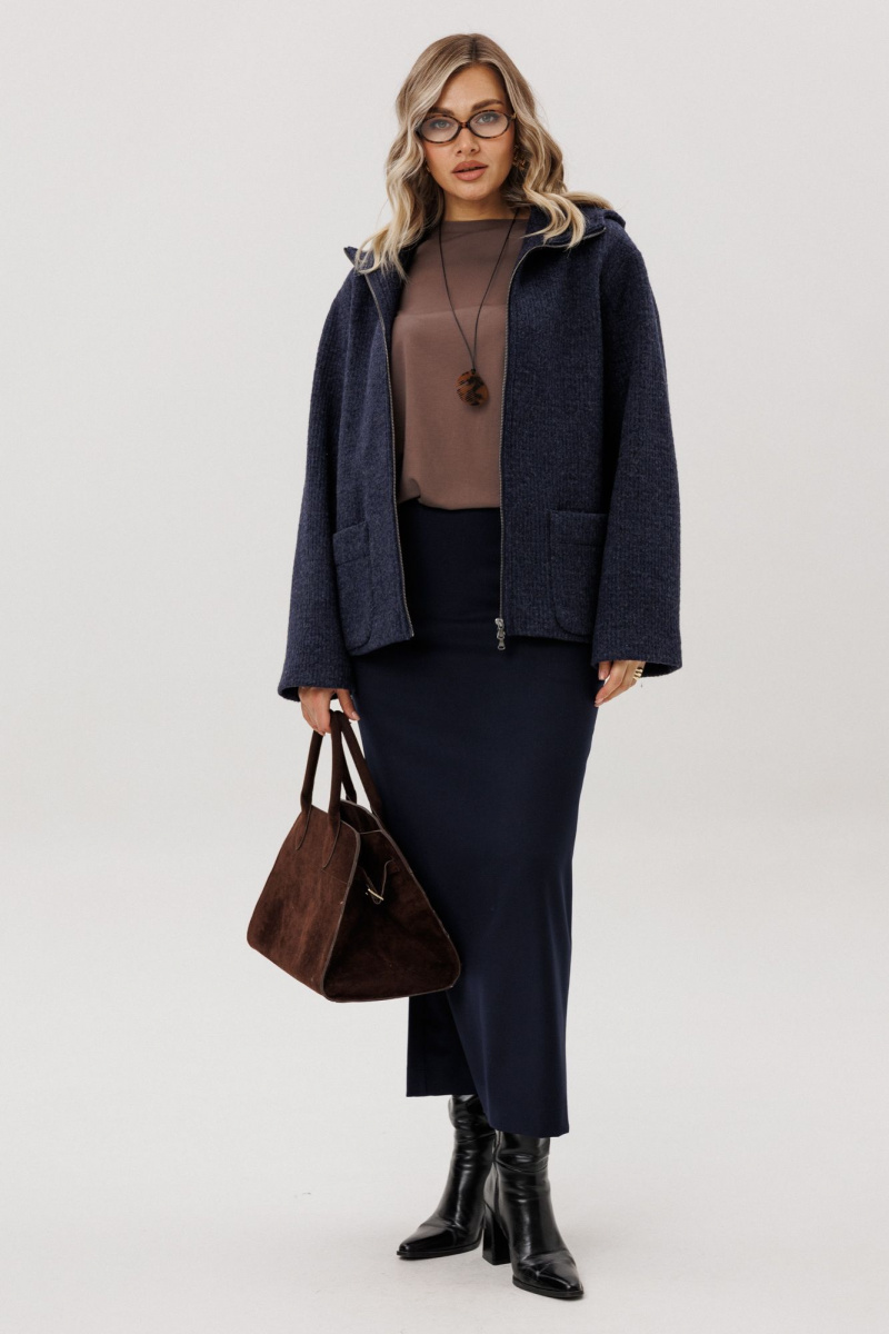 Юбочный комплект Ma Vie М-721 синий